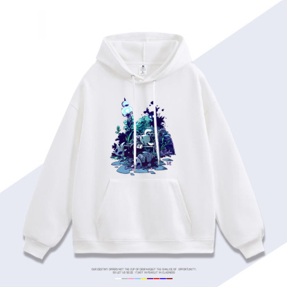 空洞騎士 2025秋冬新款 親子情侶男女連帽衛衣