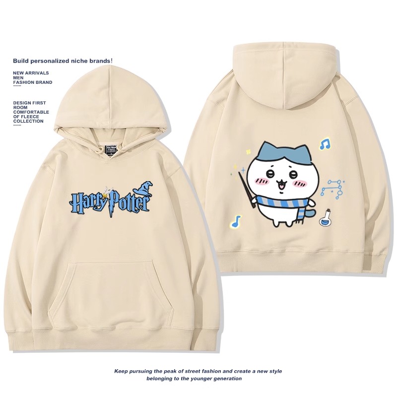 chiikawa 2025秋冬新款親子情侶裝連帽衛衣