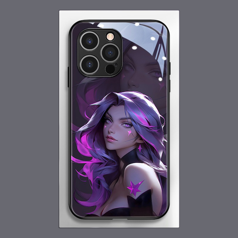 英雄聯盟新款高清全包防摔玻璃殼