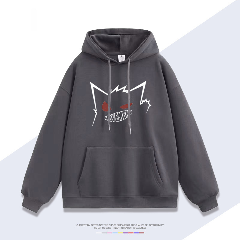 寶可夢 2025秋冬新款親子情侶裝連帽衛衣