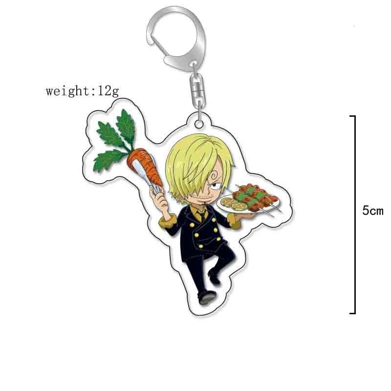 航海王 草帽路飛索隆羅香克斯周邊鑰匙扣 掛飾【單買三件起送】