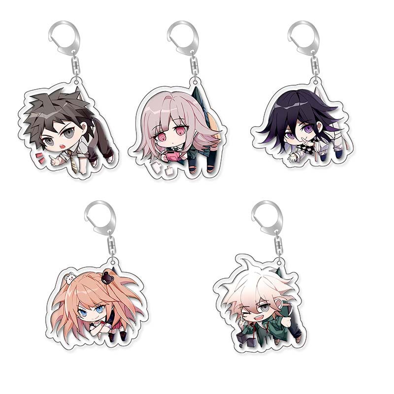彈丸論破亞克力鑰匙扣十神白夜狛枝凪鬥七海千秋向掛飾 【單買三件起送】