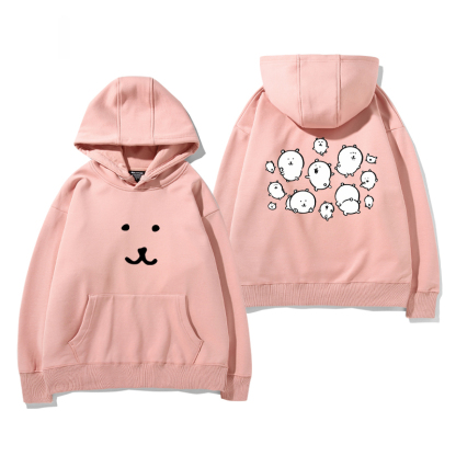 自嘲熊 聯名衛衣2025秋冬新款 親子情侶裝連帽衛衣