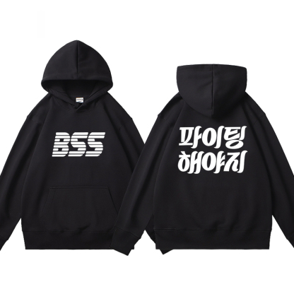 SEVENTEEN同款 寬鬆百搭 秋冬款 寬鬆連帽衛衣