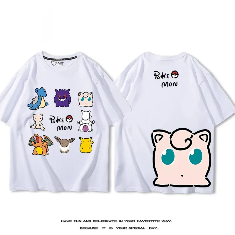 【特價商品！！】精靈寶可夢 2025親子情侶男女同款 短T【折扣買兩件第三件全減免！買二送一 ！買五送二！兩件起送】