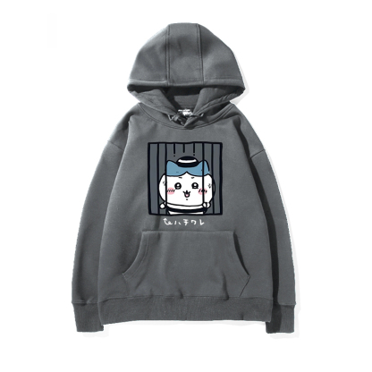 chiikawa 2024秋冬新款親子情侶裝薄絨款連帽衛衣