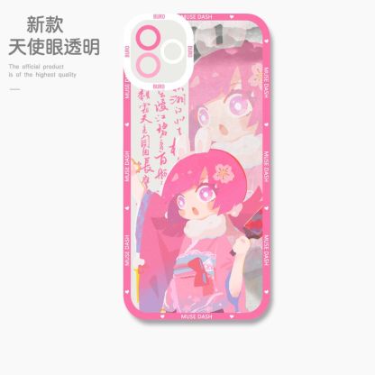 蘋果 系列喵斯快跑 初音未來天使眼透明防摔軟殼