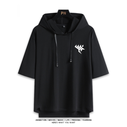 蔚藍檔案 鬼方佳代子 連帽短袖T恤