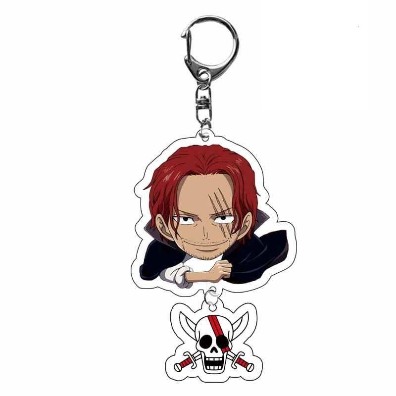航海王草帽路飛索隆喬巴羅賓亞力克鑰匙扣掛飾【單買三件起送】