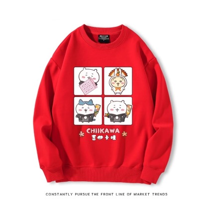 Chiikawa 2024親子情侶裝 圓領長袖