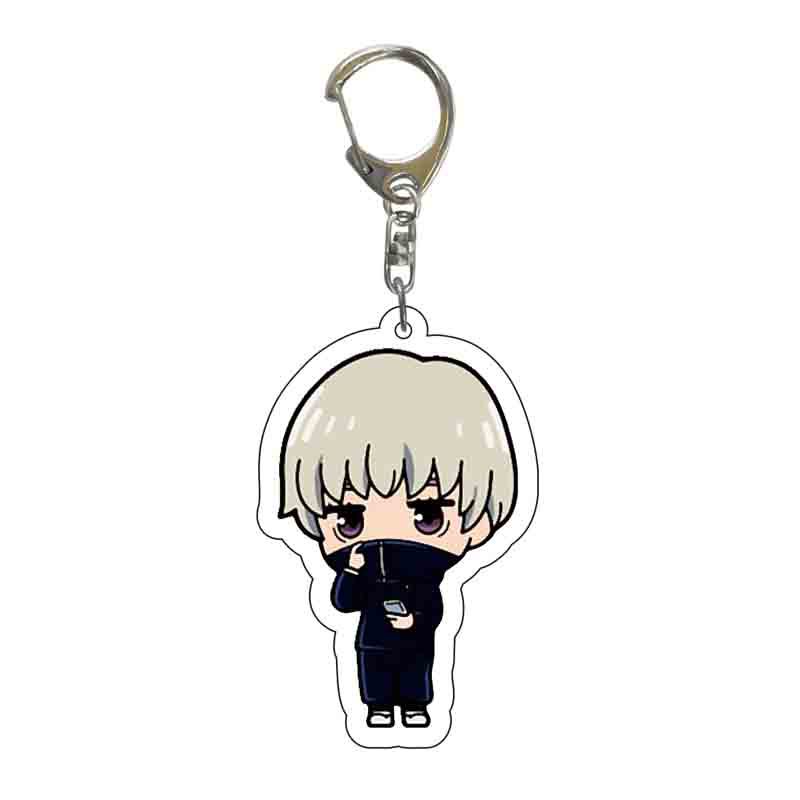 咒術回戰動漫周邊同人虎杖悠仁五條悟Q版雙面透明亞克力掛件掛飾【單買三件起送】