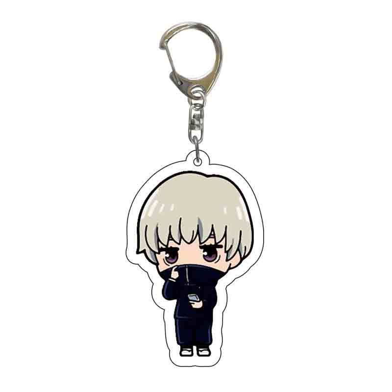 咒術回戰動漫周邊同人虎杖悠仁五條悟Q版雙面透明亞克力掛件掛飾【單買三件起送】