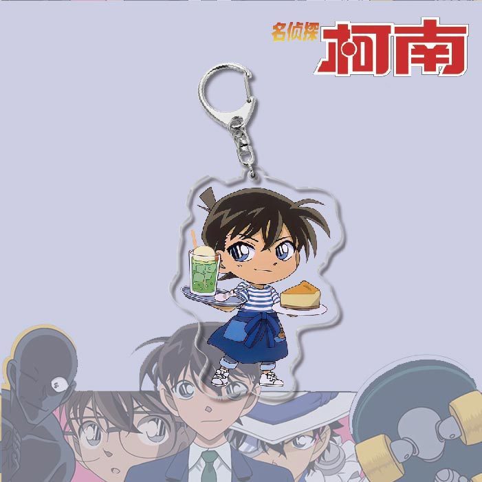 名偵探柯南周邊 灰原哀基德赤井秀一安室透世良真純亞克力鑰匙扣掛飾【單買三件起送】