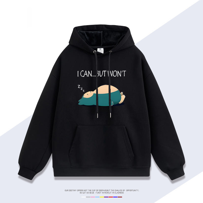 寶可夢新款 2025秋冬新款 親子情侶男女連帽衛衣