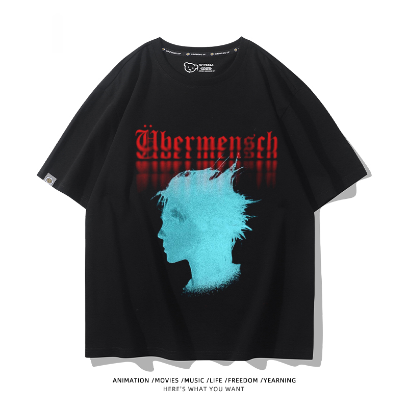 GD權志龍 2025新款親子情侶男女同款 T恤