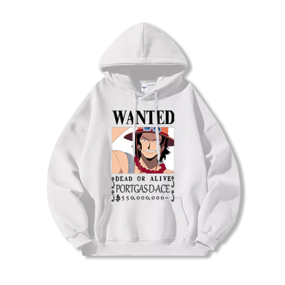 航海王 聯名衛衣2024秋冬新款親子情侶裝薄絨款連帽衛衣