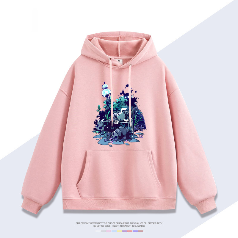 空洞騎士 2025秋冬新款 親子情侶男女連帽衛衣