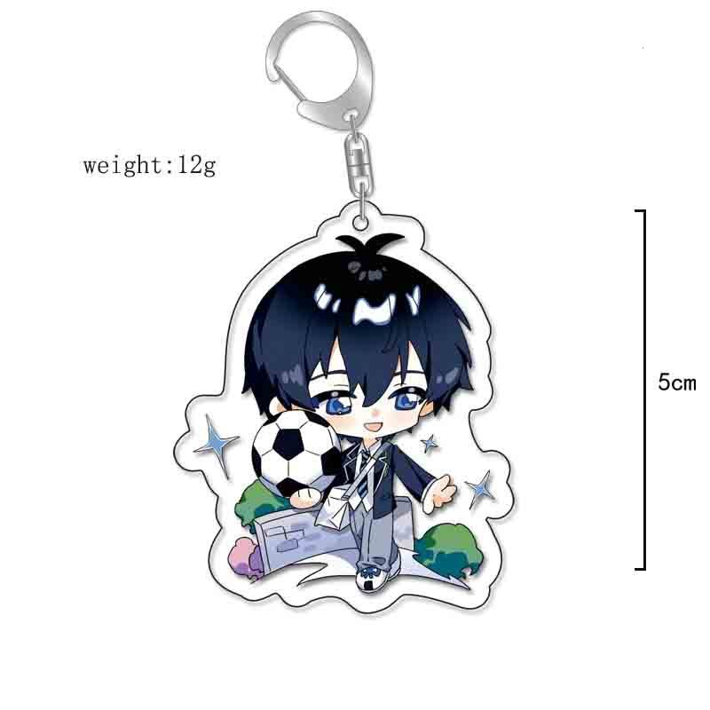 藍色監獄凪誠士郎千切豹馬國神煉介御影玲王潔世一亞克力鑰匙扣 掛飾【單買三件起送】