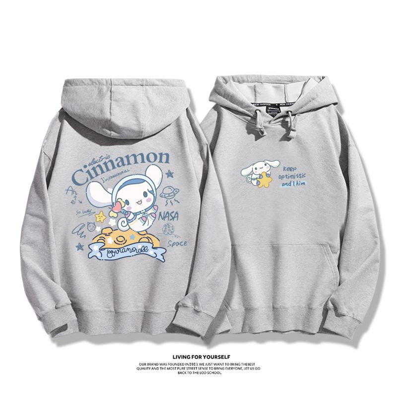 三麗鷗聯名衛衣2025秋冬新款親子情侶裝連帽衛衣
