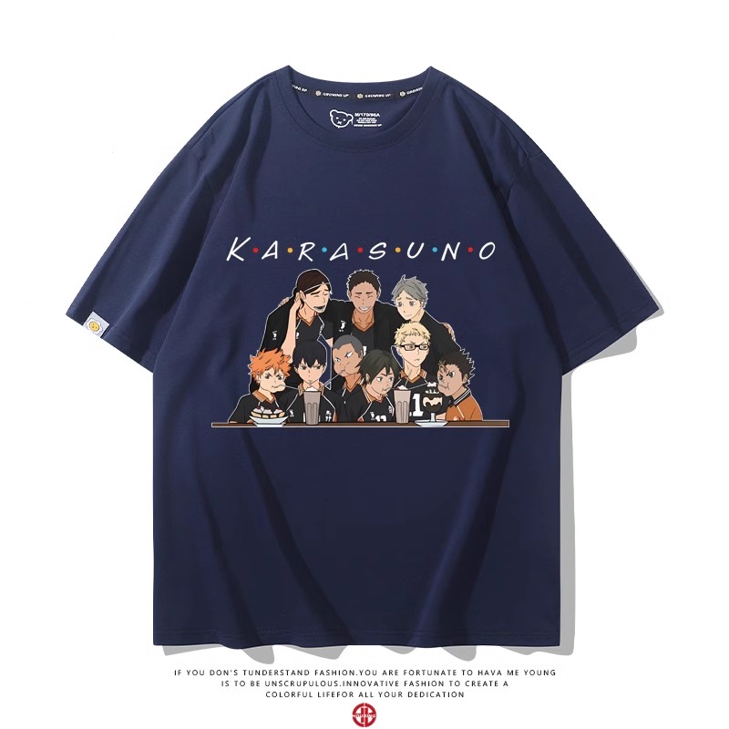 排球少年 2024親子情侶男女同款 純棉T恤