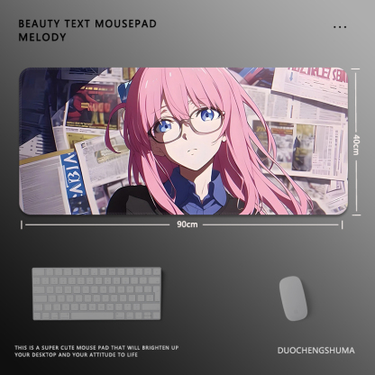 初音未來 主題桌墊 布質滑鼠墊