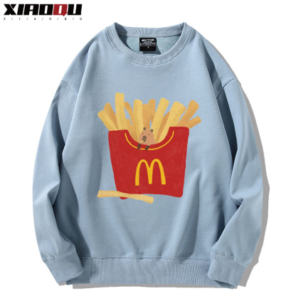 卡皮巴拉 2024親子情侶裝 圓領長袖