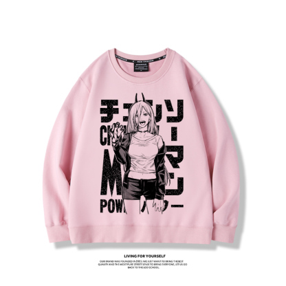 鏈鋸人帕瓦2023親子情侶裝 圓領長袖