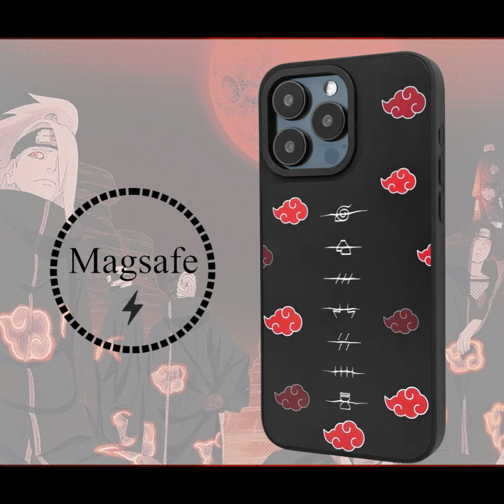 原創火影忍者曉組織手機殼｜MagSafe磁吸防摔保護套