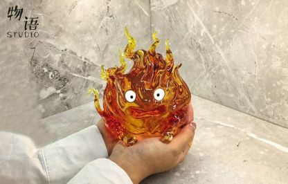 物語 宮崎駿桌面系列01 哈爾的移動城堡 卡西火/卡西法