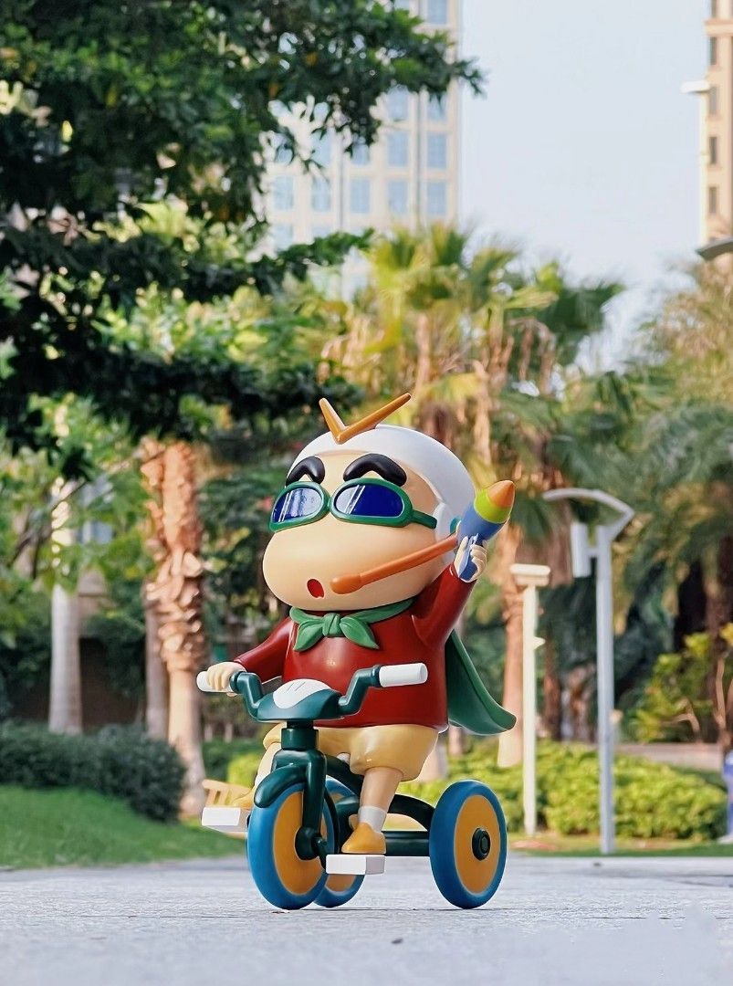 動感光波 蠟筆小新 三輪單車小新