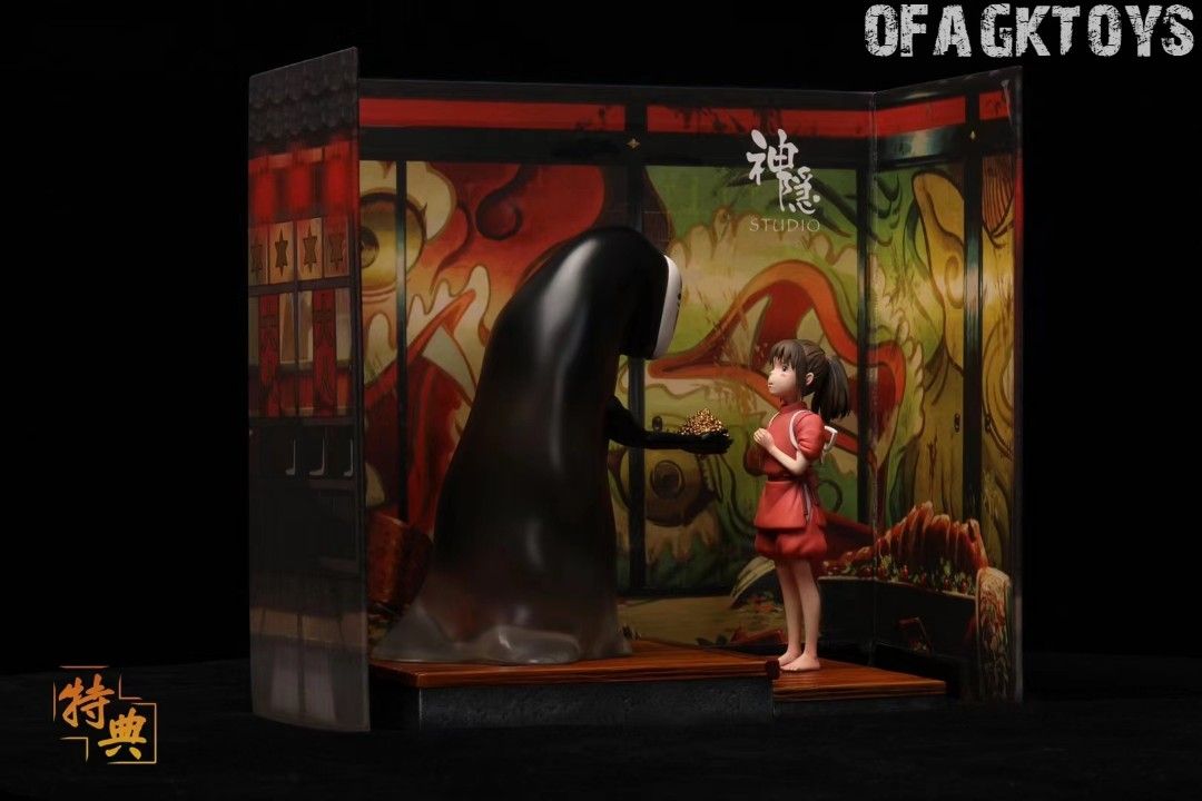 神隱 千與千尋 小千&無臉男