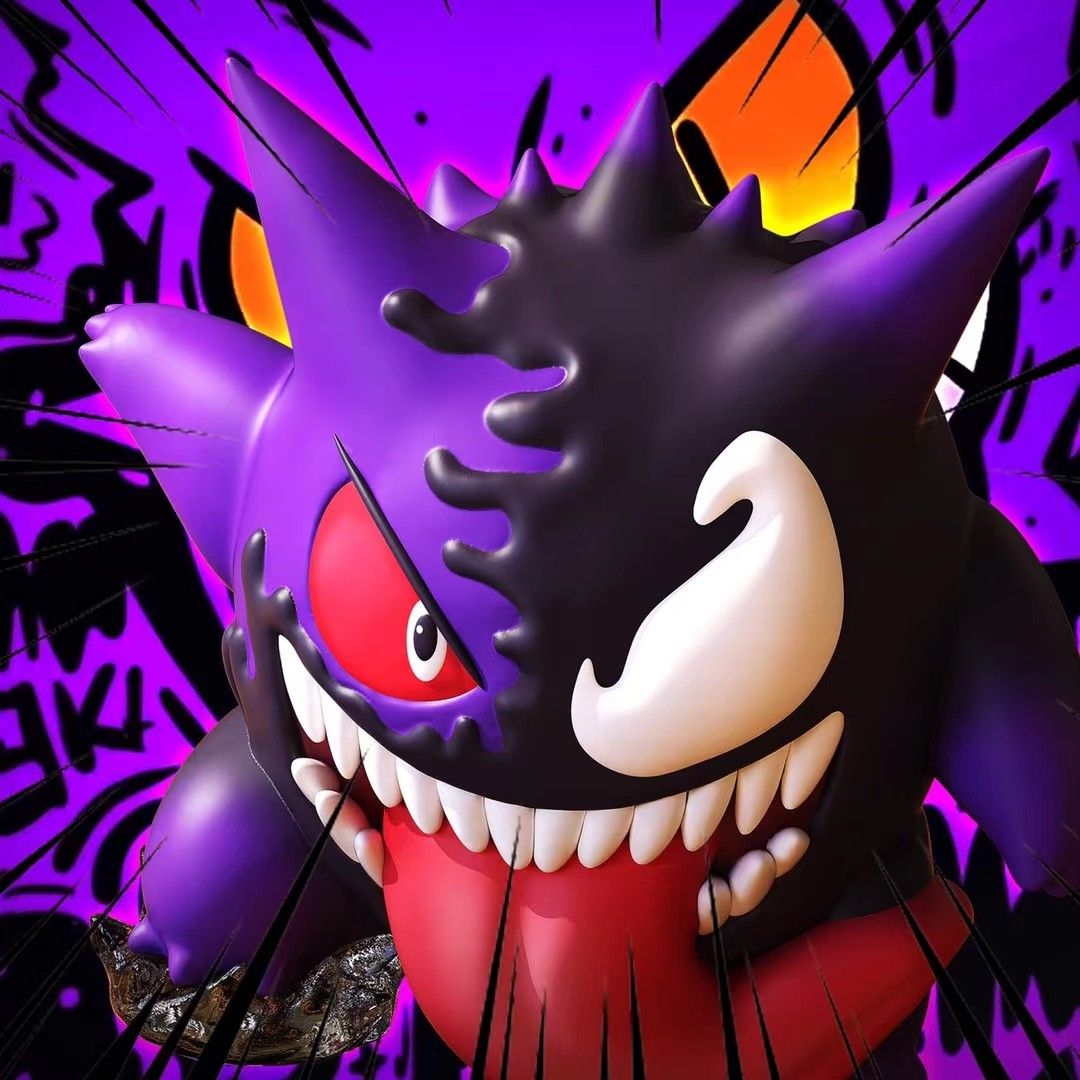 阿喵畫社 精靈寶可夢 猛毒耿鬼