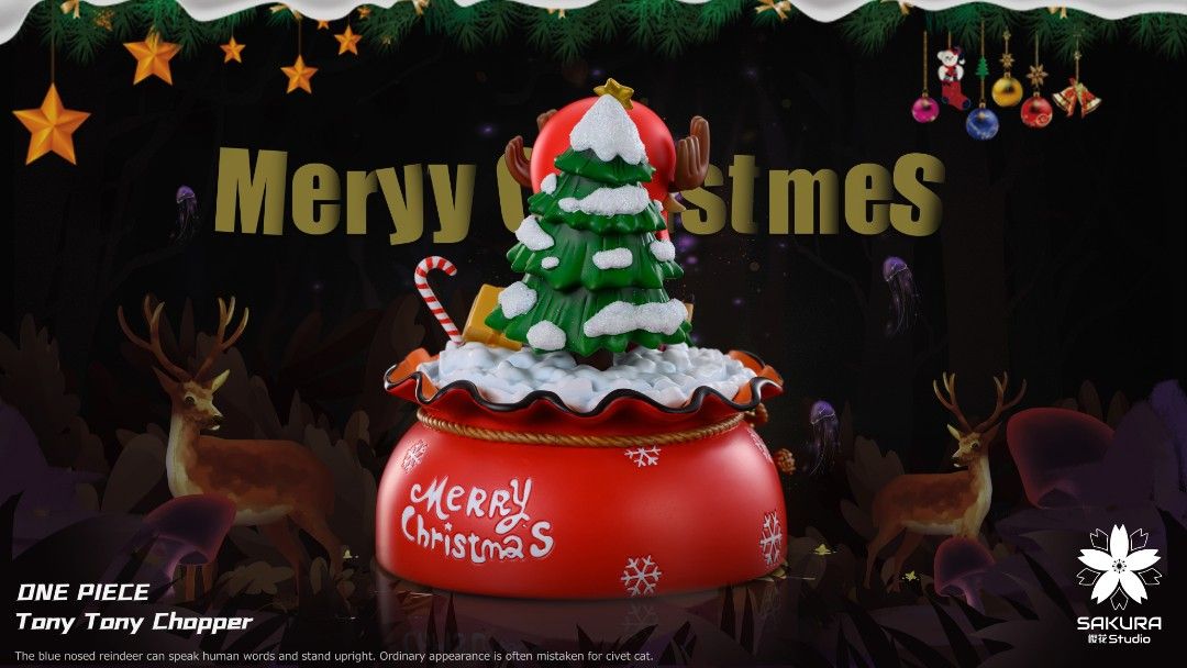 櫻花 海賊王 喬巴系列 聖誕喬巴2.0