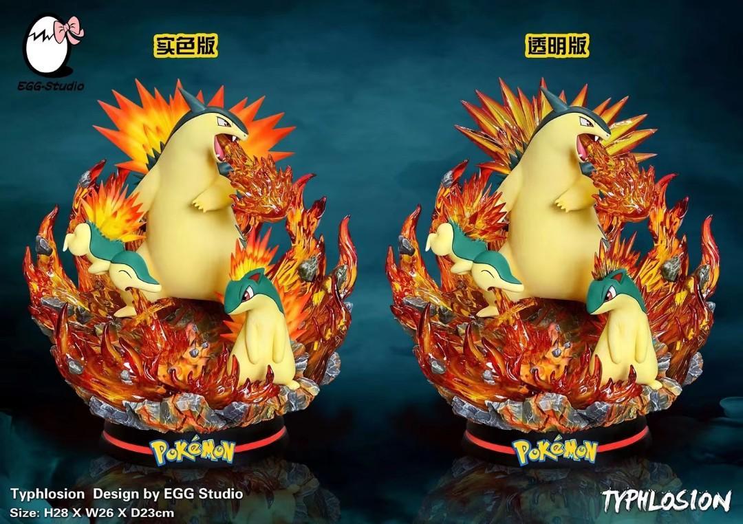 EGG Studio 寶可寶 - 二代御三家之火系.火爆獸三階