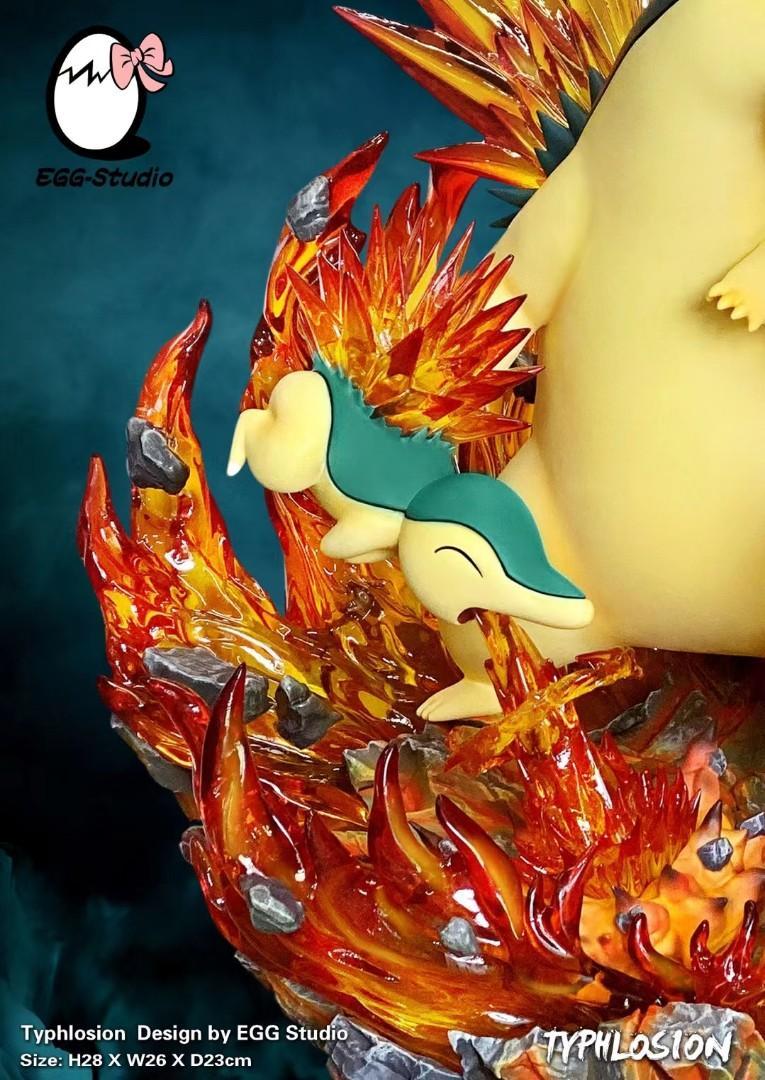 EGG Studio 寶可寶 - 二代御三家之火系.火爆獸三階