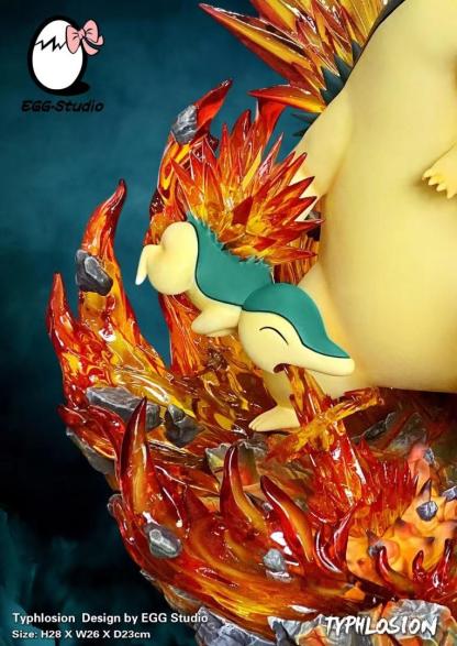 EGG Studio 寶可寶 - 二代御三家之火系.火爆獸三階