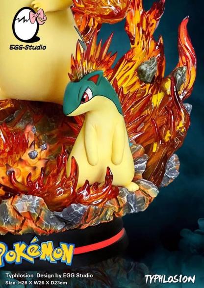EGG Studio 寶可寶 - 二代御三家之火系.火爆獸三階