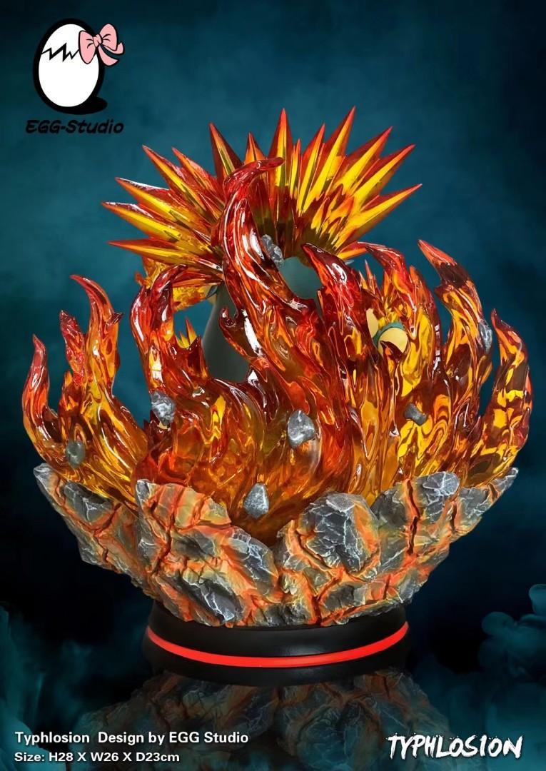 EGG Studio 寶可寶 - 二代御三家之火系.火爆獸三階