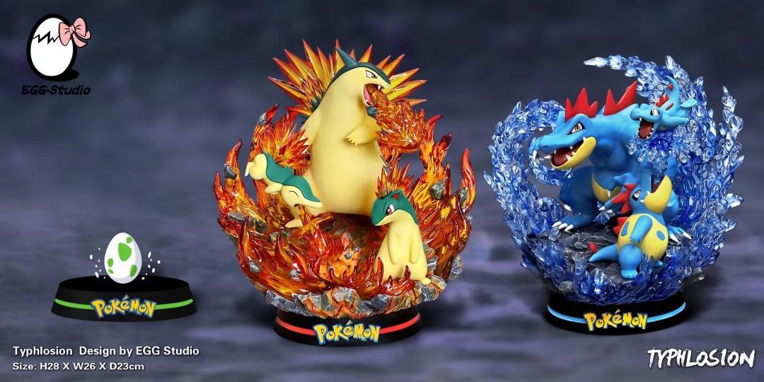 EGG Studio 寶可寶 - 二代御三家之火系.火爆獸三階