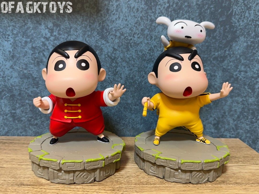 Bruce蠟筆小新 中國功夫小新/李小龍小新