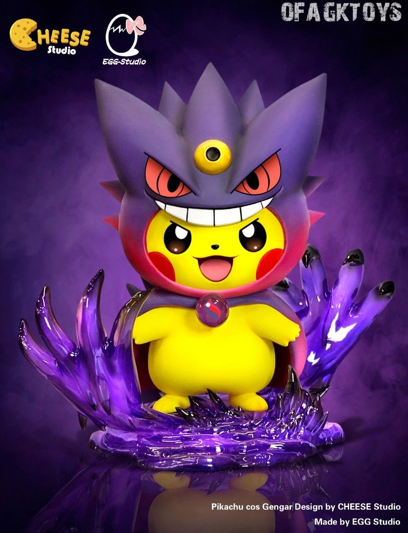 HEESE&EGG 精靈寶可夢 MEGA耿鬼比卡超