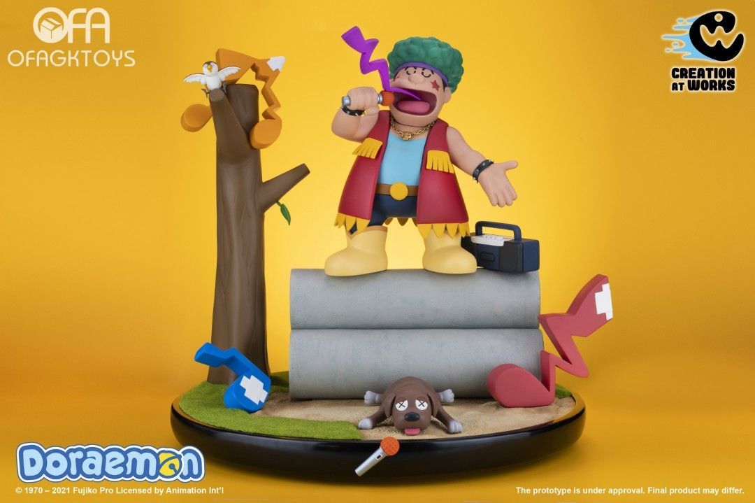 Creation At Works 多啦A夢 童年回憶(第二彈)歌唱家 胖虎