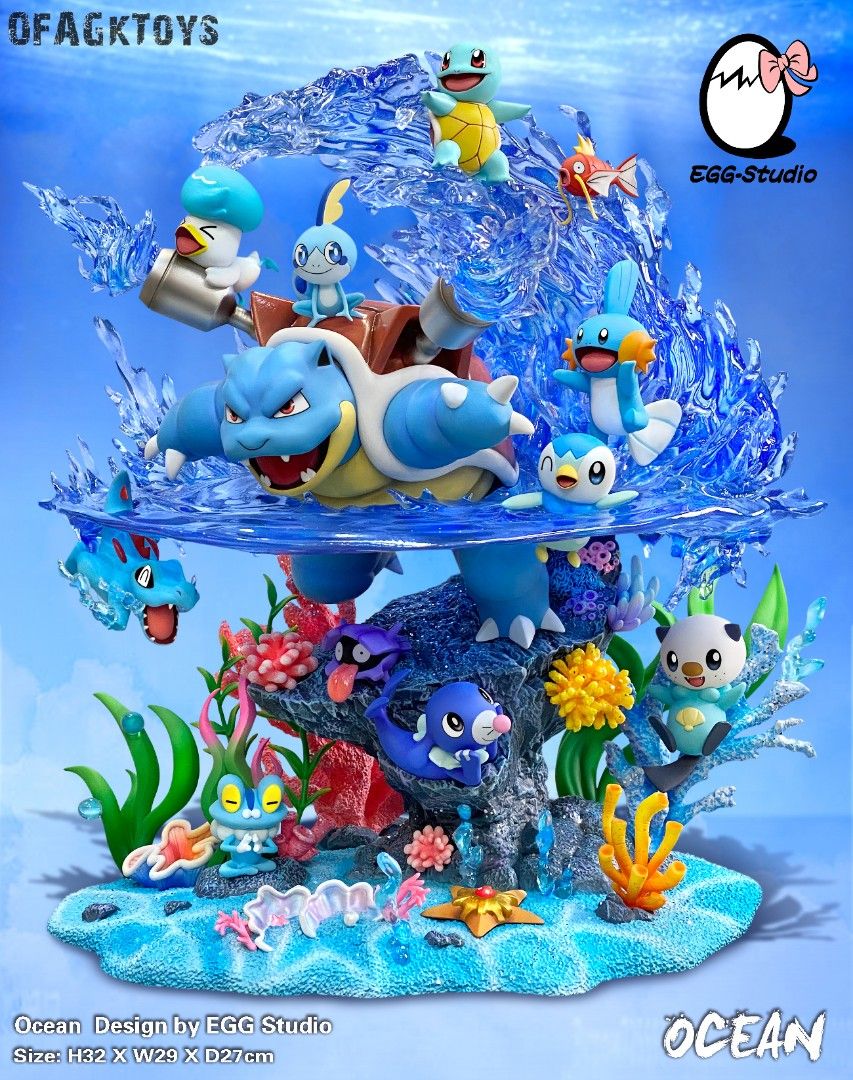 EGG 精靈寶可夢 水系精靈之海洋水箭龜