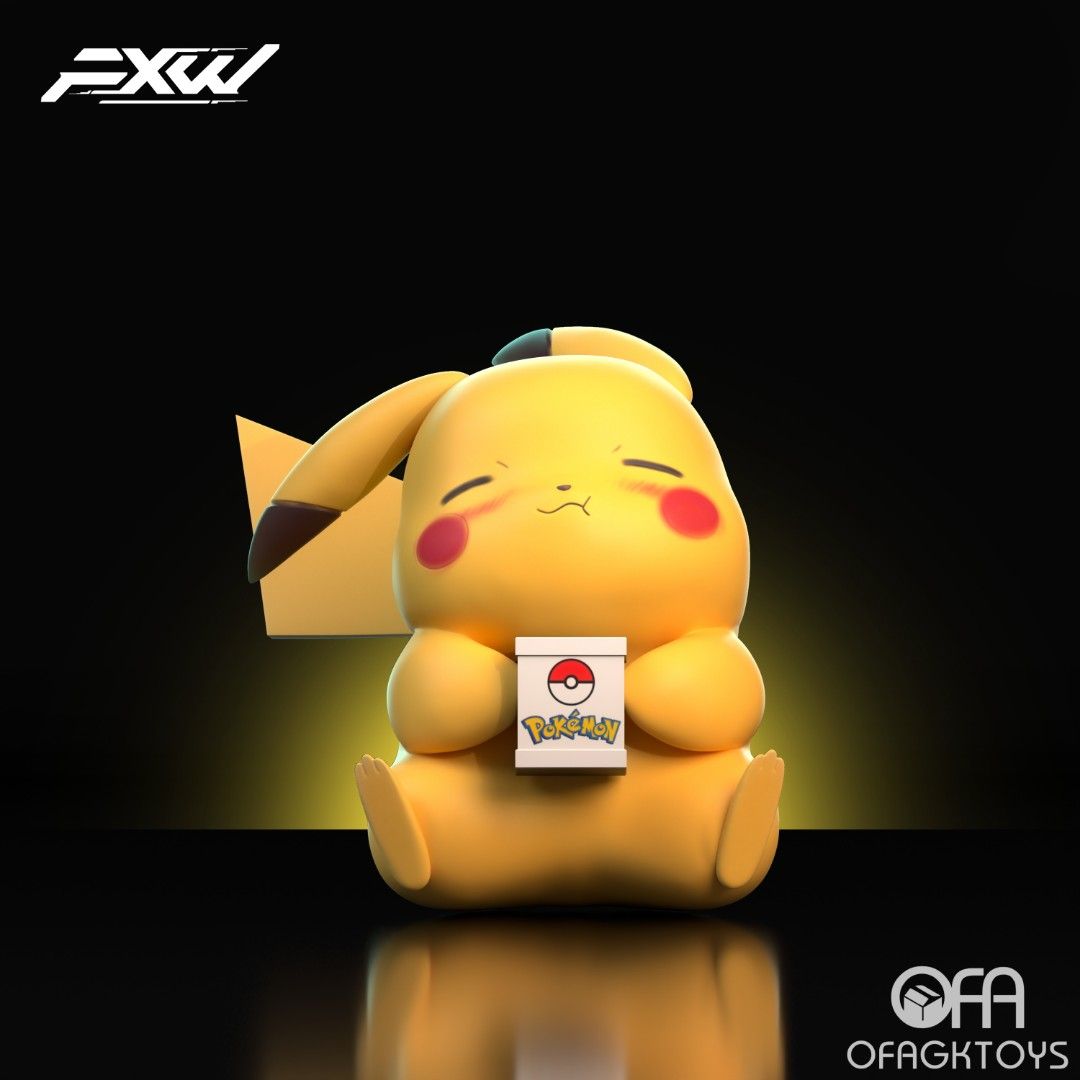 FXW 精靈寶可夢 肥仔比卡超