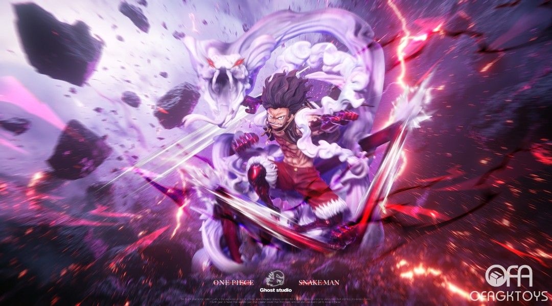 Ghost 海賊王 四檔 蛇人路飛