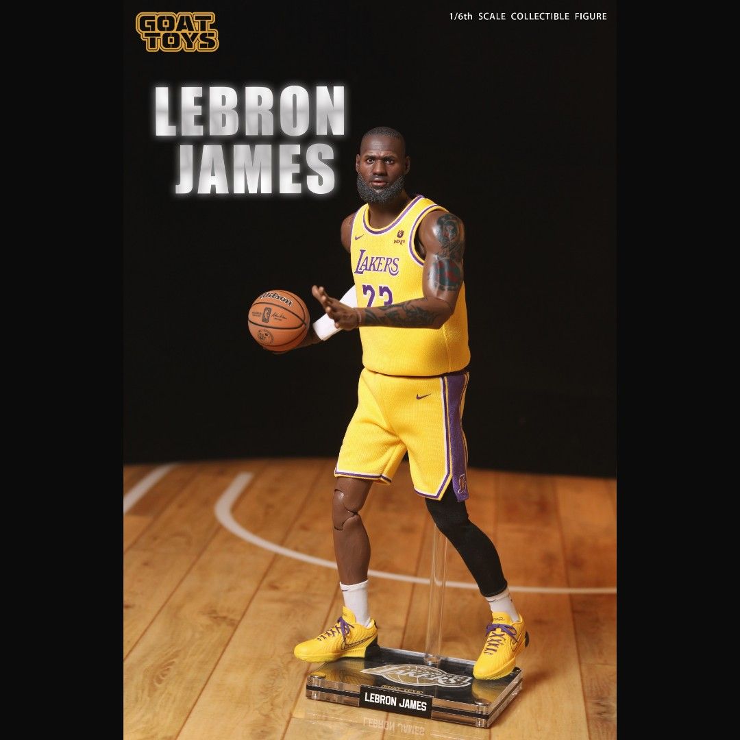 Goat ToysNBA 詹姆斯LeBron James 洛杉磯湖人隊套裝