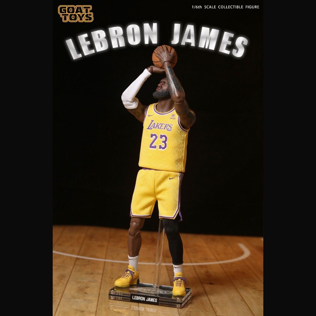 Goat ToysNBA 詹姆斯LeBron James 洛杉磯湖人隊套裝