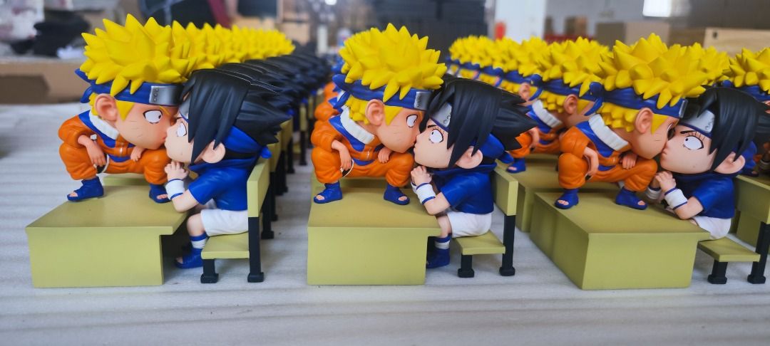 NiNi & PG 火影忍者 佐助&鳴人親嘴名場面