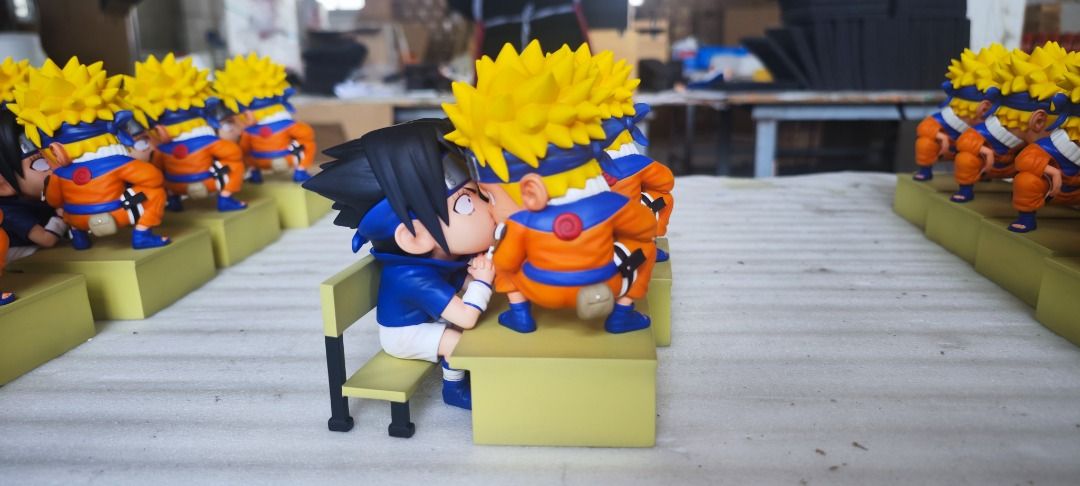 NiNi & PG 火影忍者 佐助&鳴人親嘴名場面