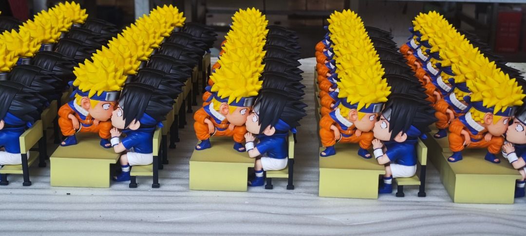 NiNi & PG 火影忍者 佐助&鳴人親嘴名場面